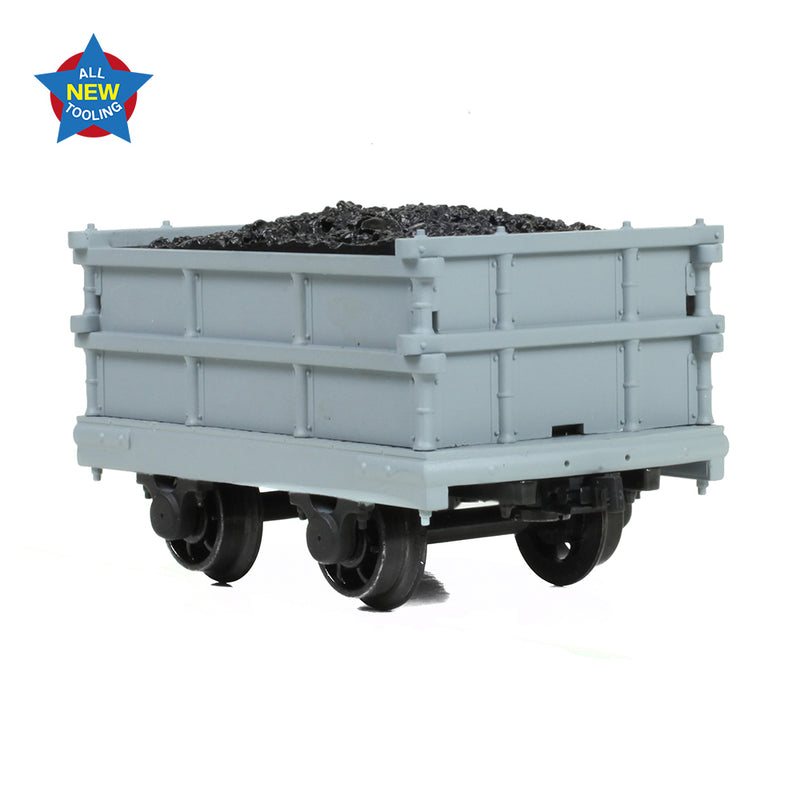 Bachmann Narrow Gauge 73-029 Dinorwic Coal Wagon Grey With Load O Gauge Narrow Gauge NG7 Scale