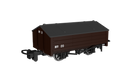 Rapido 990401 Peaked Roof Van Plain Brown No.20 OO9