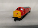 Bachmann 32-381P Class 37/5 No. 37670 "St Blazey" DB Schenker, Rail Express Exclusive, DCC Ready, OO Gauge (Pre-owned)