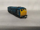 Bachmann 32-425W Class 24 Diesel R.D.B.968007 BR Blue Weathered, Modelzone Exclusive, DCC Ready, OO Gauge (Pre-owned)