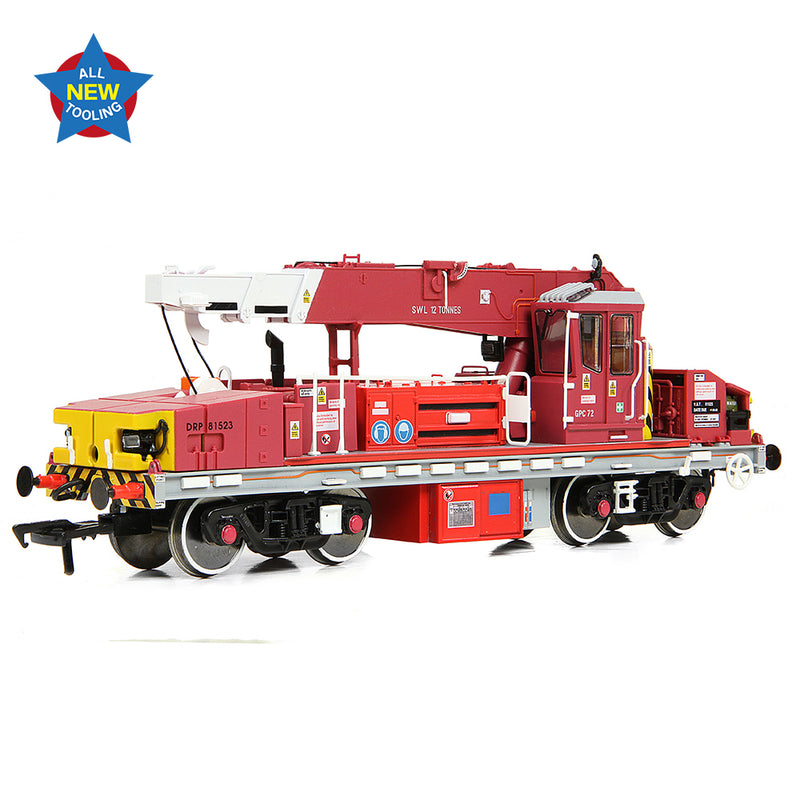 EFE Rail E87049 Plasser 12T YOB Crane Jarvis/Fastline Red/Maroon OO Gauge