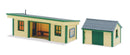 Peco Lineside Kits LK16 Station Platform Shelter and Hut (Timber) OO Gauge