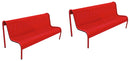 Peco Lineside Kits PL26 Platform Seats, Red, OO Gauge