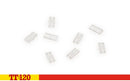 Hornby TT:120 TT8042 Isolating Fishplates (Rail Joiners)