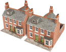 Metcalfe PN103 N Scale Terrace Houses in Red Brick