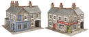 Metcalfe PN117 N Scale Corner Shop & Pub in Stone