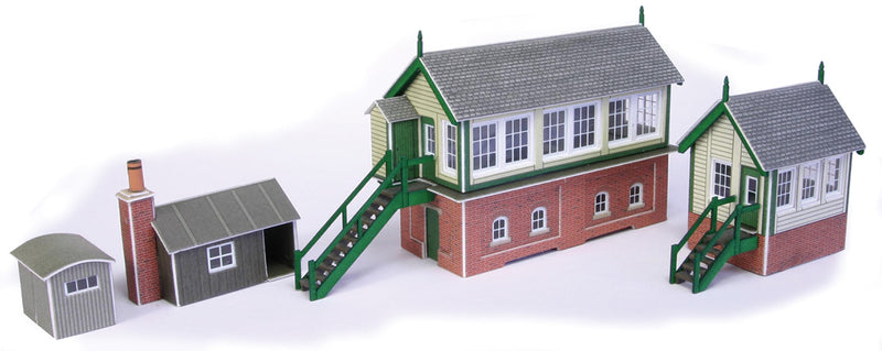 Metcalfe PN133 N Scale Signal Box Set
