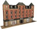 Metcalfe PN179 N Scale Low Relief Department Store