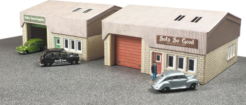 Metcalfe PN185 N Scale Industrial Unit