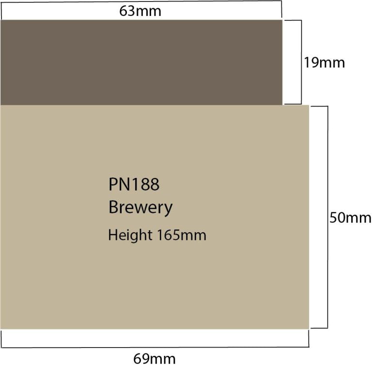 Metcalfe PN188 N Scale Brewery
