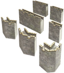 Metcalfe PN193 N Scale Curtain Walls