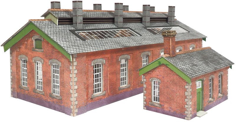 Metcalfe PN913 N Scale Double Track Engine Shed