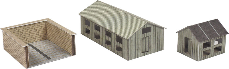 Metcalfe PN951 N Scale Manor Farm Buildings