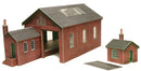 Metcalfe PO232 00/H0 Scale Goods Shed