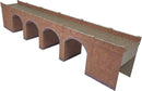Metcalfe PO240 00/H0 Scale Double Track Red Brick Viaduct