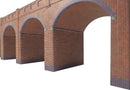 Metcalfe PO240 00/H0 Scale Double Track Red Brick Viaduct