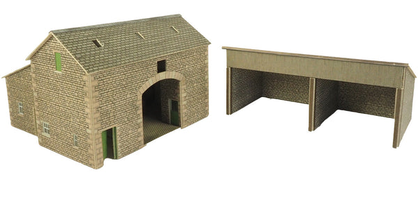 Metcalfe PO251 00/H0 Scale Manor Farm Barn