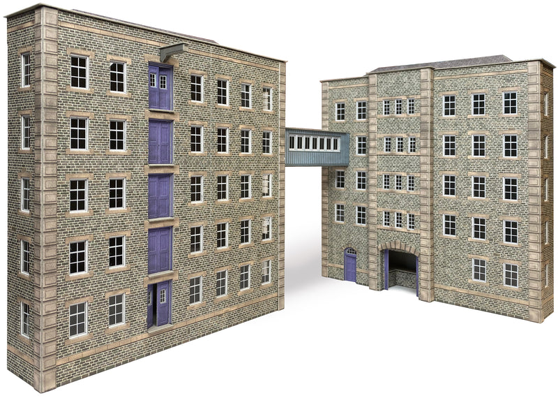 Metcalfe PO290 00/H0 Scale Grimy Old Mill