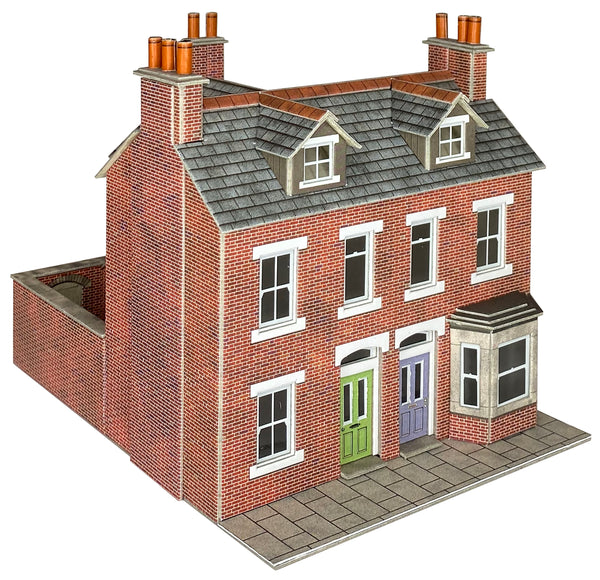 Metcalfe PO300 00/HO Scale Terraced Houses – Brick