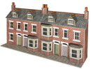 Metcalfe PO302 00/HO Scale Low Relief Terraced House Fronts – Brick