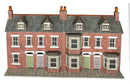 Metcalfe PO302 00/HO Scale Low Relief Terraced House Fronts – Brick