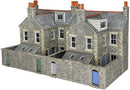 Metcalfe PO305 00/HO Scale Low Relief Terraced House Backs – Stone