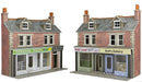 Metcalfe PO306 00/HO Scale Low Relief Shop Fronts – Brick