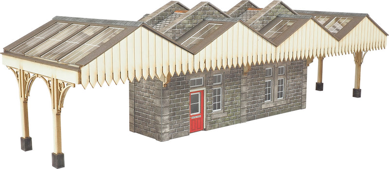 Metcalfe PO322 00/H0 Scale Island Platform Building