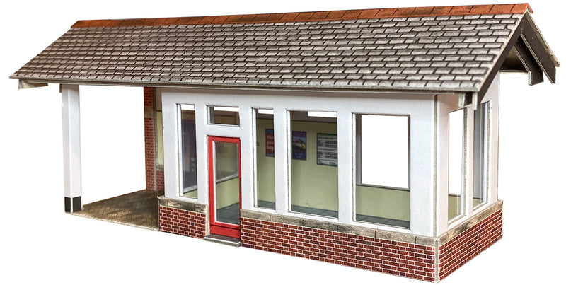 Metcalfe PO323 00/H0 Scale Modern Platform Shelter