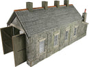 Metcalfe PO332 00/H0 Scale Stone Built Single Track Engine Shed