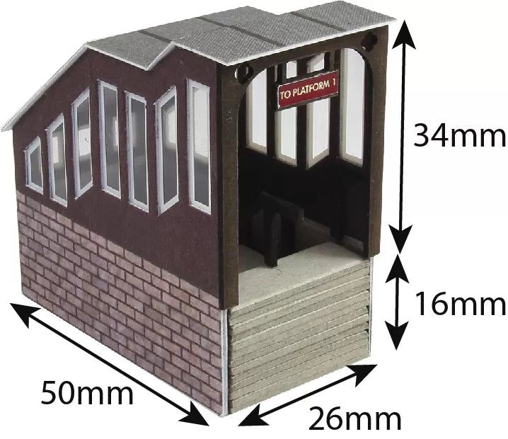 Metcalfe PO400 00/H0 Scale Platform Underpass