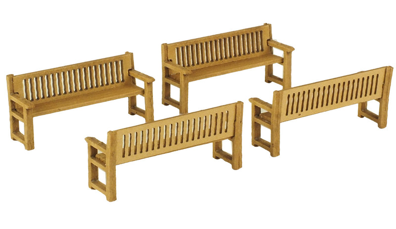 Metcalfe PO503 00/H0 Scale Park Benches