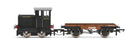 Hornby R30013 Ruston & Hornsby 48DS 0-4-0 & Flatbed Wagon 'Gower Princess' No.200793 DCC Ready OO Gauge