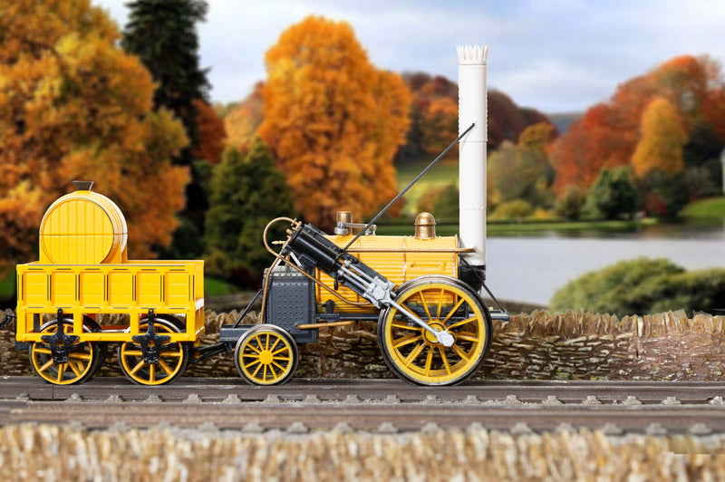 Hornby R30090 Liverpool & Manchester Railway Stephenson's Rocket Train Pack DCC Ready OO Gauge