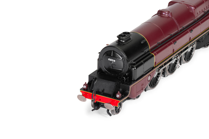 Hornby R30134TXS LMS Princess Royal Class 'The Turbomotive' 4-6-2 No. 6202 DCC Sound Fitted OO Gauge