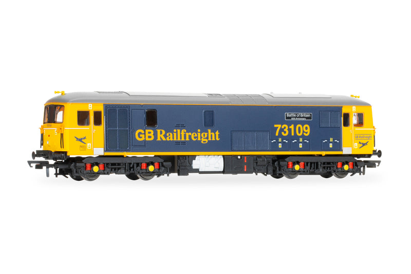 Hornby R30176TXS Railroad Plus Class 73 73109 Battle of Britain 80th Anniversary DCC HM7000 TXS Sound OO-Gauge