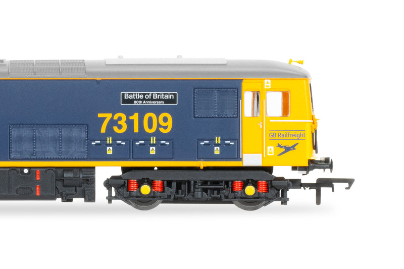 Hornby R30176TXS Railroad Plus Class 73 73109 Battle of Britain 80th Anniversary DCC HM7000 TXS Sound OO-Gauge