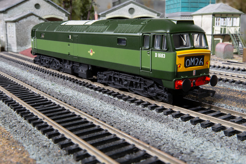 Hornby R30182 Railroad Plus BR Class 47 Co-Co No.D1683 DCC Ready OO Gauge