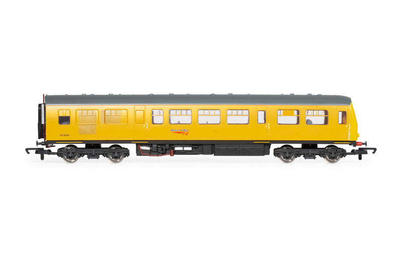 Hornby R30195 Railroad Plus - Enhanced Livery Network Rail Class 960 2-Car DMU 'Iris' No.901002 DCC Ready OO Gauge