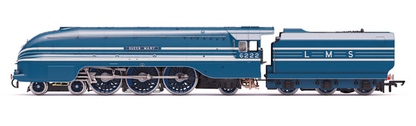 Hornby R30228 LMS Princess Coronation 4-6-2 (Streamlined) 'Queen Mary' No.6222 DCC Ready OO Gauge