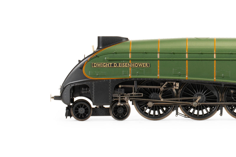 Hornby Dublo R30265  The Great Gathering 10th Anniversary Collection Class A4 4-6-2 No. 60008 "Dwight D Eisenhower" Late Logo BR Green DCC Ready OO Gauge