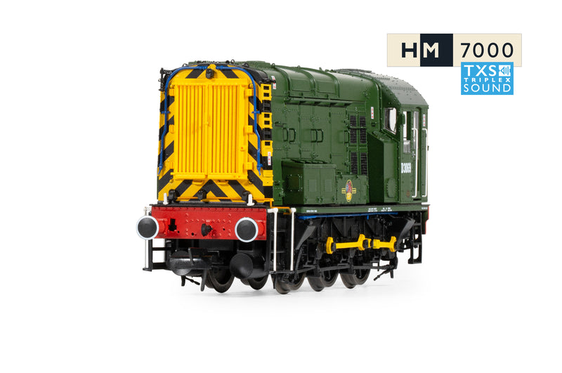 Hornby R30301TXS BR Class 08 0-6-0 No.D3069 DCC Sound Fitted OO Gauge