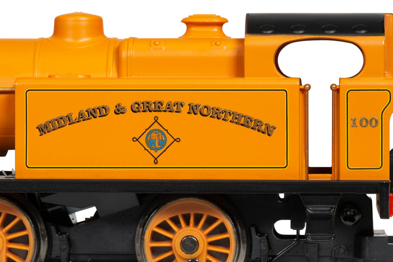 Hornby R30317 Railroad 0-4-0 Locomotive 'Midland & Great Northern' No.100 OO Gauge