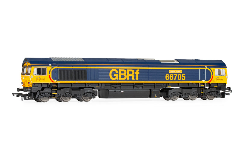 Hornby R30334 GBRf Class 66 "Golden Jubliee" No. 66705 DCC Ready OO Gauge