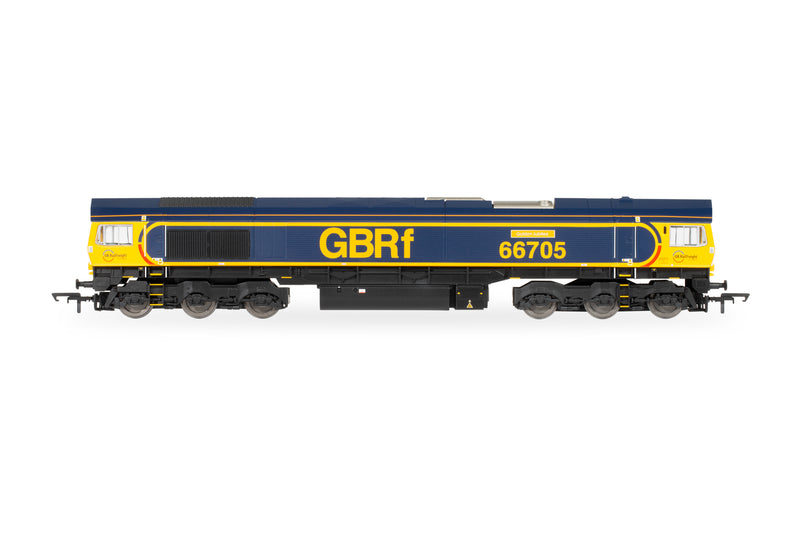 Hornby R30334 GBRf Class 66 "Golden Jubliee" No. 66705 DCC Ready OO Gauge