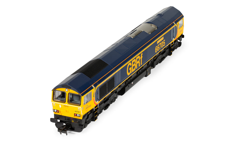 Hornby R30334 GBRf Class 66 "Golden Jubliee" No. 66705 DCC Ready OO Gauge