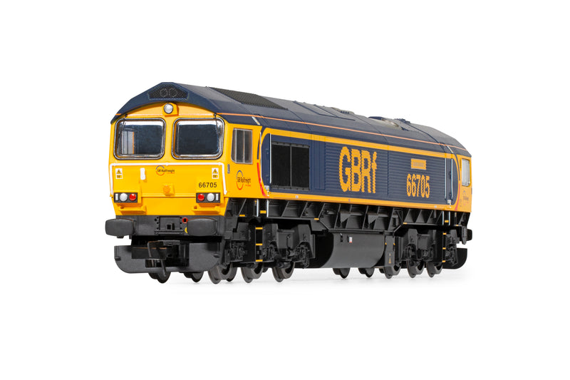 Hornby R30334 GBRf Class 66 "Golden Jubliee" No. 66705 DCC Ready OO Gauge