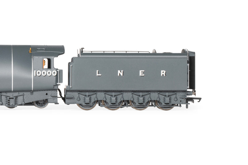 Hornby R30352SS LNER Class W1 "Hush Hush" No 1000  With Sound & Steam Generator OO Gauge