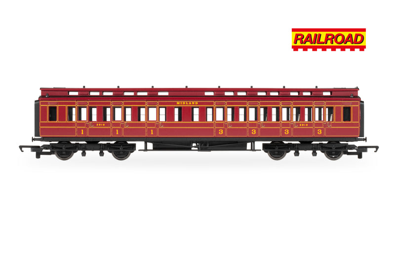 Hornby R30377 RailRoad MR Class 4P Compound Train Pack OO Gauge