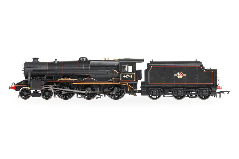 Hornby R30389 BR Stanier 'Late Caprotti' 5MT 'Black 5' No.44748 DCC Ready OO Gauge